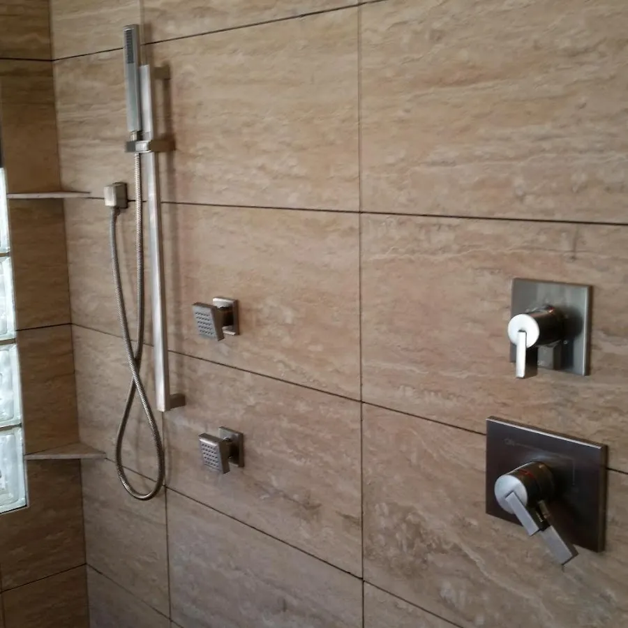 Shower fixture installation for Water Heater Replacement in Sunset Hills